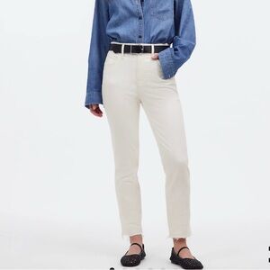 Madewell The Perfect Vintage Jean in White Size 26